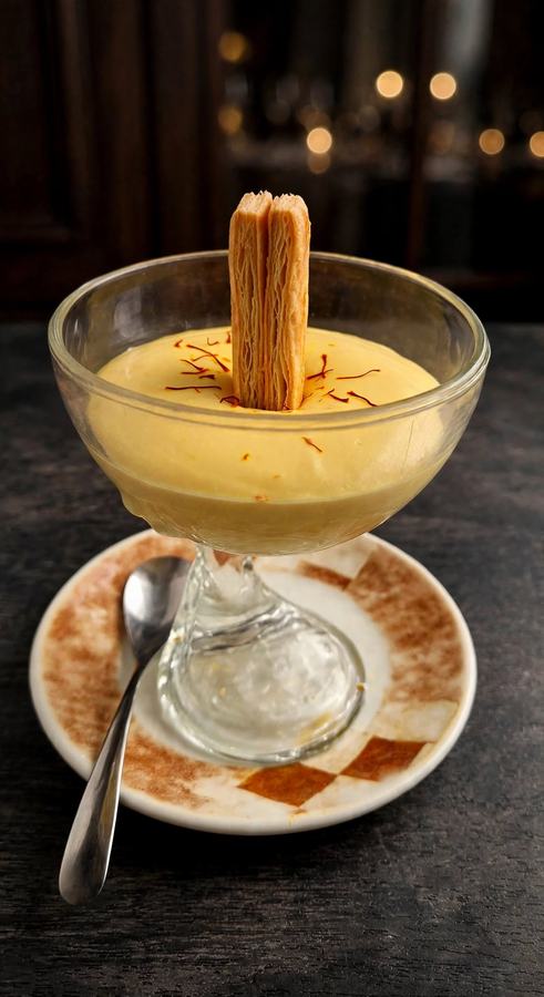 Crema allo zafferano